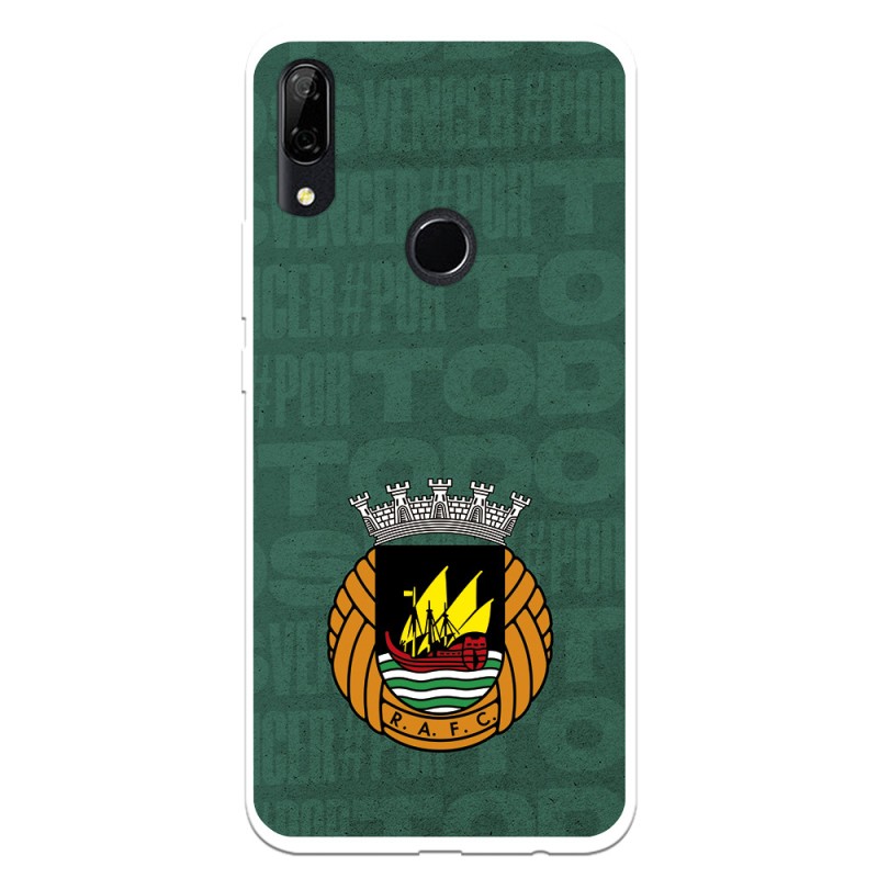 Funda para Huawei P Smart Z del Rio Ave FC Escudo Fondo Verde Escudo Fondo Verde - Licencia Oficial Rio Ave FC