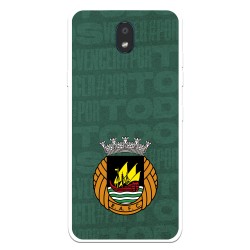 Funda para LG K30 del Rio Ave FC Escudo Fondo Verde Escudo Fondo Verde - Licencia Oficial Rio Ave FC