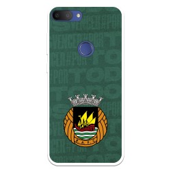 Funda para Alcatel 1S 2019 del Rio Ave FC Escudo Fondo Verde Escudo Fondo Verde - Licencia Oficial Rio Ave FC