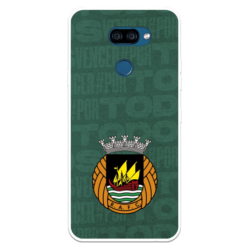 Funda para LG K40s del Rio Ave FC Escudo Fondo Verde Escudo Fondo Verde - Licencia Oficial Rio Ave FC