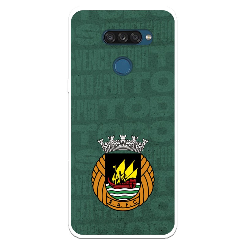 Funda para LG K50s del Rio Ave FC Escudo Fondo Verde Escudo Fondo Verde - Licencia Oficial Rio Ave FC