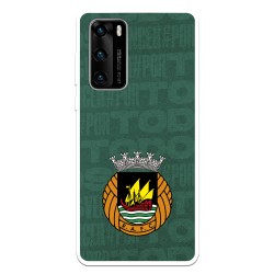 Funda para Huawei P40 del Rio Ave FC Escudo Fondo Verde Escudo Fondo Verde - Licencia Oficial Rio Ave FC