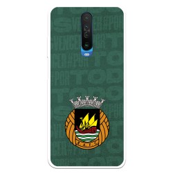 Funda para Xiaomi Redmi K30 del Rio Ave FC Escudo Fondo Verde Escudo Fondo Verde - Licencia Oficial Rio Ave FC