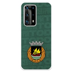 Funda para Huawei P40 Pro del Rio Ave FC Escudo Fondo Verde Escudo Fondo Verde - Licencia Oficial Rio Ave FC