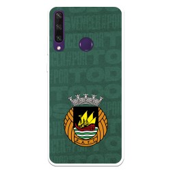 Funda para Huawei Y6p del Rio Ave FC Escudo Fondo Verde Escudo Fondo Verde - Licencia Oficial Rio Ave FC