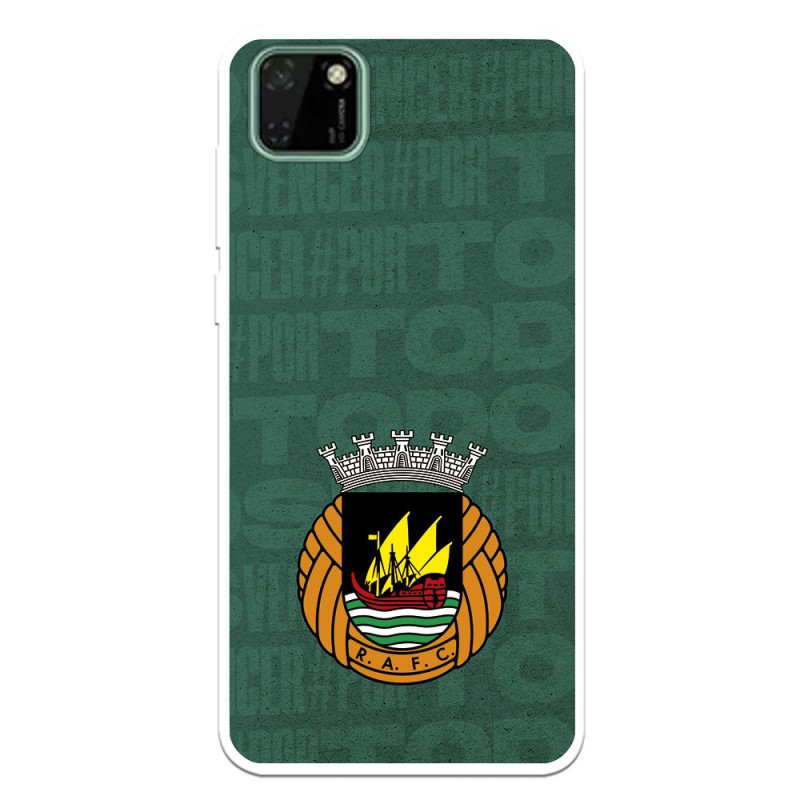 Funda para Huawei Y5p del Rio Ave FC Escudo Fondo Verde Escudo Fondo Verde - Licencia Oficial Rio Ave FC