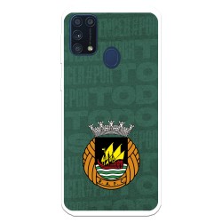 Funda para Samsung Galaxy M51 del Rio Ave FC Escudo Fondo Verde Escudo Fondo Verde - Licencia Oficial Rio Ave FC