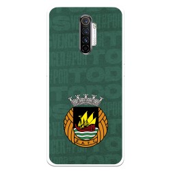 Funda para Realme X2 Pro del Rio Ave FC Escudo Fondo Verde Escudo Fondo Verde - Licencia Oficial Rio Ave FC