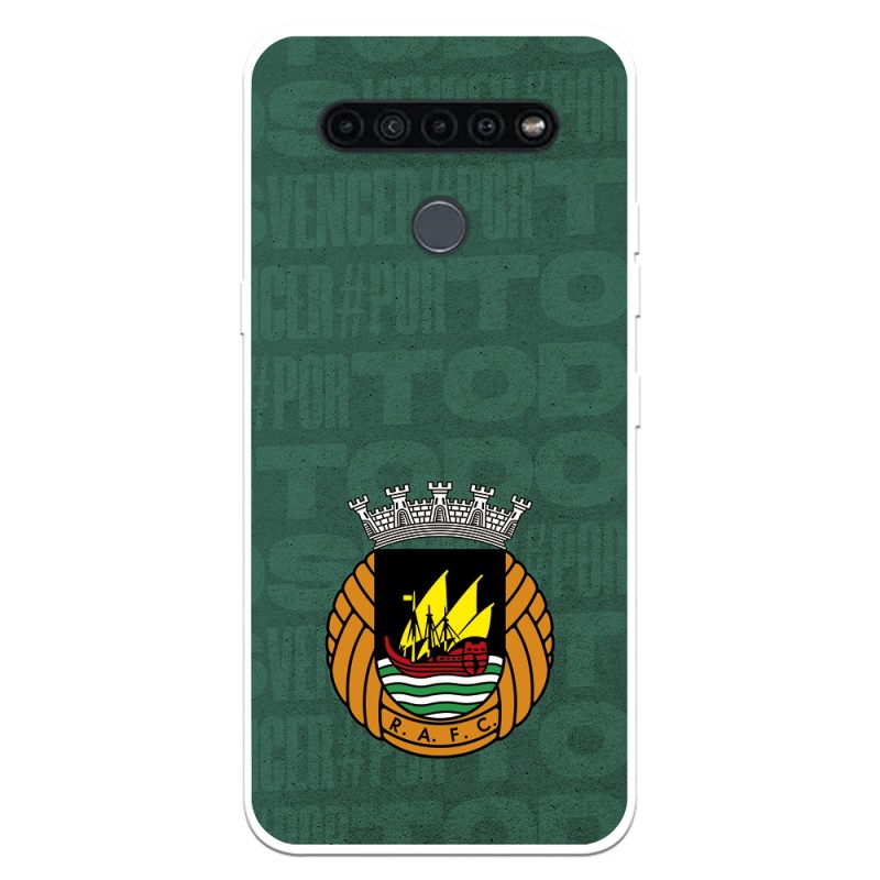 Funda para LG K41s del Rio Ave FC Escudo Fondo Verde Escudo Fondo Verde - Licencia Oficial Rio Ave FC