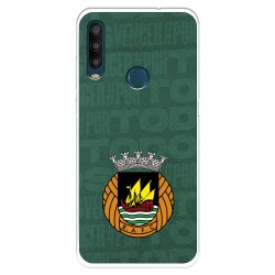 Funda para Alcatel 1SE 2020 del Rio Ave FC Escudo Fondo Verde Escudo Fondo Verde - Licencia Oficial Rio Ave FC