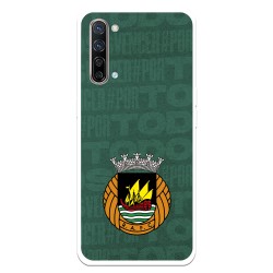 Funda para Oppo Find X2 Lite del Rio Ave FC Escudo Fondo Verde Escudo Fondo Verde - Licencia Oficial Rio Ave FC