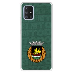 Funda para Samsung Galaxy A71 5G del Rio Ave FC Escudo Fondo Verde Escudo Fondo Verde - Licencia Oficial Rio Ave FC