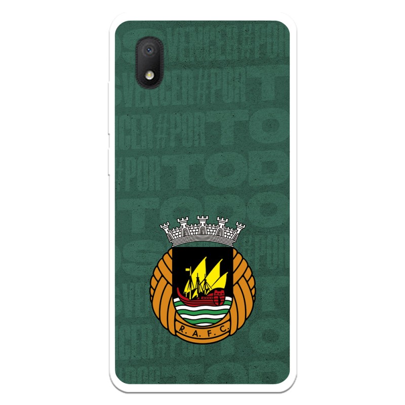 Funda para Alcatel 1B 2020 del Rio Ave FC Escudo Fondo Verde Escudo Fondo Verde - Licencia Oficial Rio Ave FC