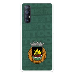 Funda para Oppo Find X2 Neo del Rio Ave FC Escudo Fondo Verde Escudo Fondo Verde - Licencia Oficial Rio Ave FC