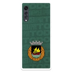 Funda para LG Velvet 5G del Rio Ave FC Escudo Fondo Verde Escudo Fondo Verde - Licencia Oficial Rio Ave FC