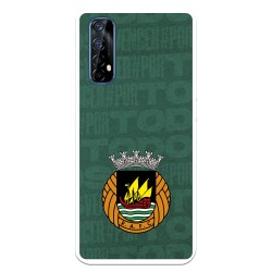 Funda para Realme 7 del Rio Ave FC Escudo Fondo Verde Escudo Fondo Verde - Licencia Oficial Rio Ave FC