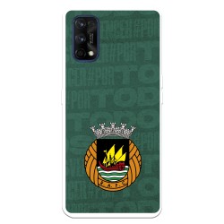 Funda para Realme 7 Pro del Rio Ave FC Escudo Fondo Verde Escudo Fondo Verde - Licencia Oficial Rio Ave FC