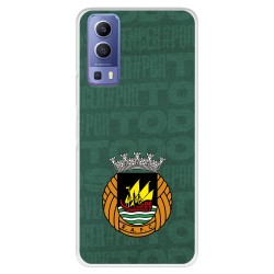 Funda para Vivo Y72 5G del Rio Ave FC Escudo Fondo Verde Escudo Fondo Verde - Licencia Oficial Rio Ave FC