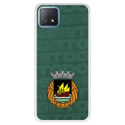 Funda para Oppo A73 4G del Rio Ave FC Escudo Fondo Verde Escudo Fondo Verde - Licencia Oficial Rio Ave FC