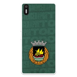 Funda para BQ Aquaris X5 del Rio Ave FC Escudo Fondo Verde Escudo Fondo Verde - Licencia Oficial Rio Ave FC