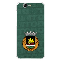 Funda para Huawei Ascend G7 del Rio Ave FC Escudo Fondo Verde Escudo Fondo Verde - Licencia Oficial Rio Ave FC