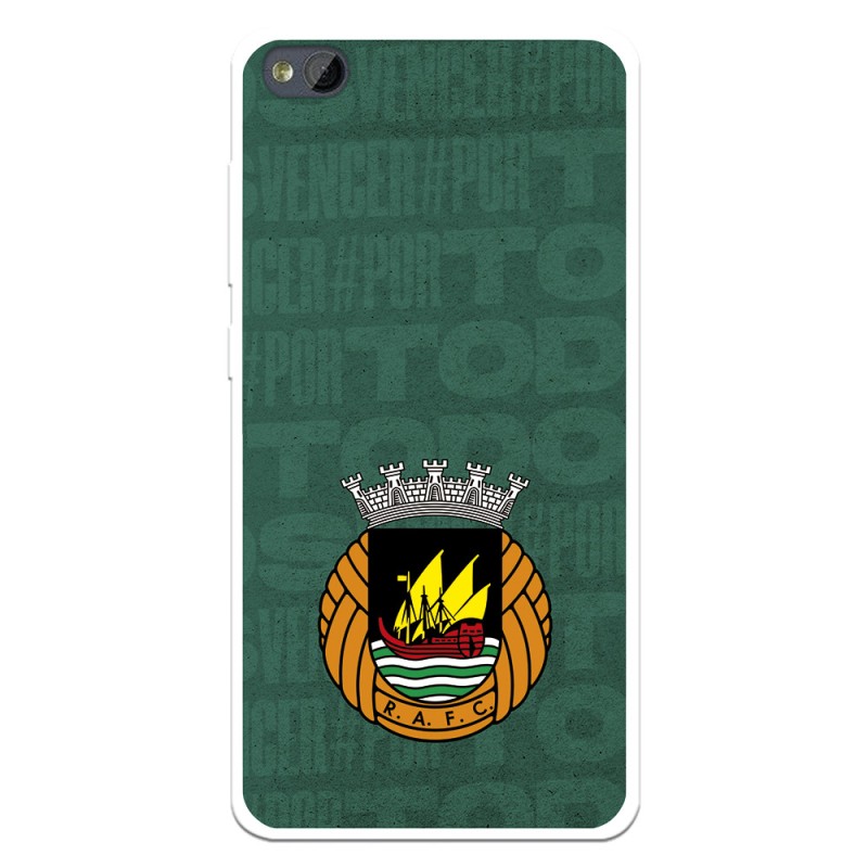 Funda para Xiaomi Redmi 4A del Rio Ave FC Escudo Fondo Verde Escudo Fondo Verde - Licencia Oficial Rio Ave FC