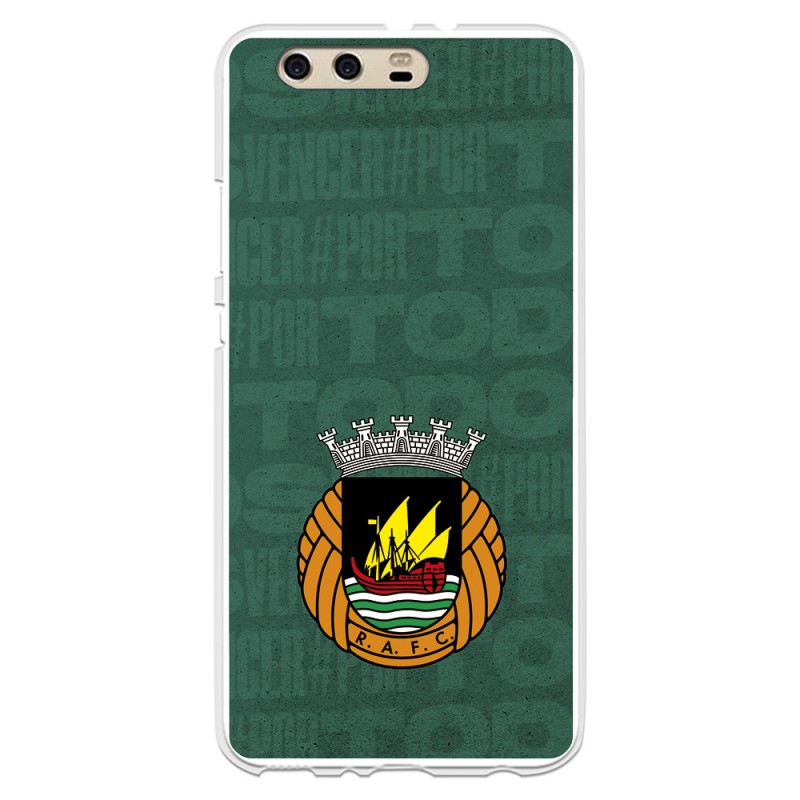 Funda para Huawei P10 Plus del Rio Ave FC Escudo Fondo Verde Escudo Fondo Verde - Licencia Oficial Rio Ave FC