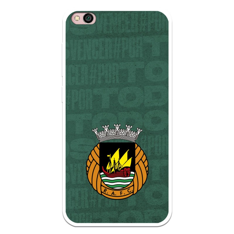 Funda para Xiaomi Redmi 5A del Rio Ave FC Escudo Fondo Verde Escudo Fondo Verde - Licencia Oficial Rio Ave FC