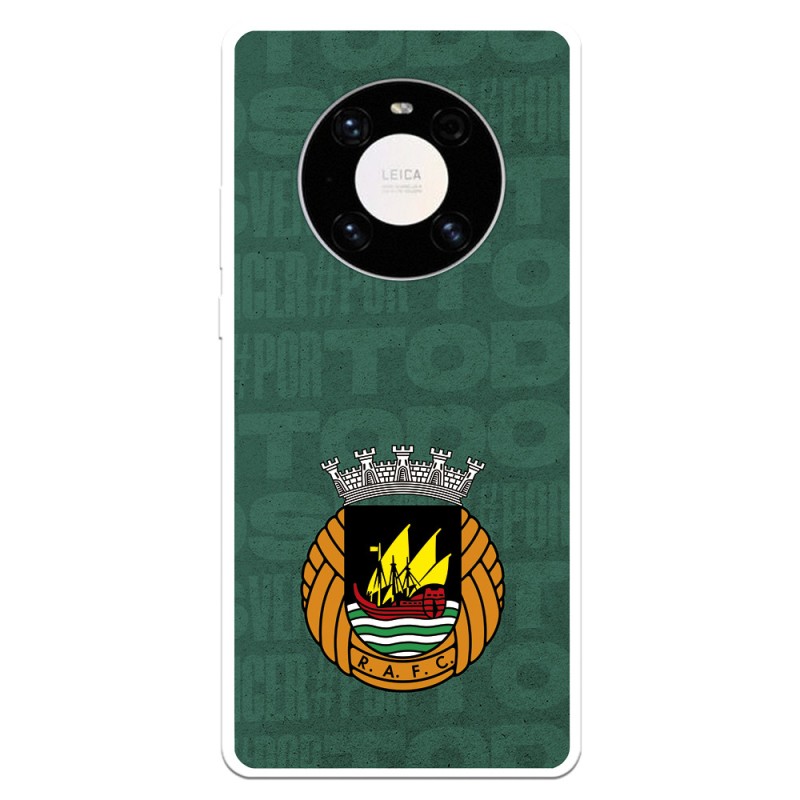 Funda para Huawei Mate 40 Pro del Rio Ave FC Escudo Fondo Verde Escudo Fondo Verde - Licencia Oficial Rio Ave FC