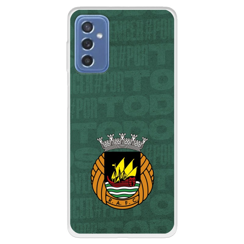 Funda para Samsung Galaxy M52 5G del Rio Ave FC Escudo Fondo Verde Escudo Fondo Verde - Licencia Oficial Rio Ave FC