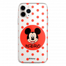 Capa telemóvel Personalizada Disney com o teu nome Mickey Mouse - Licença Oficial da Disney