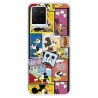 Funda para Vivo Y21S Oficial de Disney Mickey Comic - Clásicos Disney