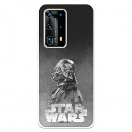 Funda para Huawei P40 Pro Oficial de Star Wars Darth Vader Fondo negro - Star Wars
