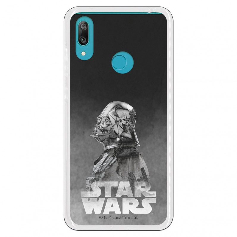 Capa Oficial Star Wars Darth Vader preto para Huawei Y7 2019