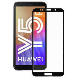 Cristal Templado Completo para Huawei Y5p Negro- La Casa de las Carcasas