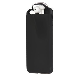 Funda Porta Auriculares Negro para iPhone 6S