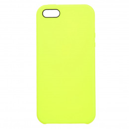 Funda Ultra Suave Amarillo  Fluor para iPhone 5- La Casa de las Carcasas
