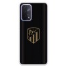 Funda para Oppo A74 5G del Atleti Escudo Dorado Fondo Negro - Licencia Oficial Atlético de Madrid