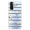 Funda para Vivo Y70 Oficial de Peanuts Snoopy rayas - Snoopy