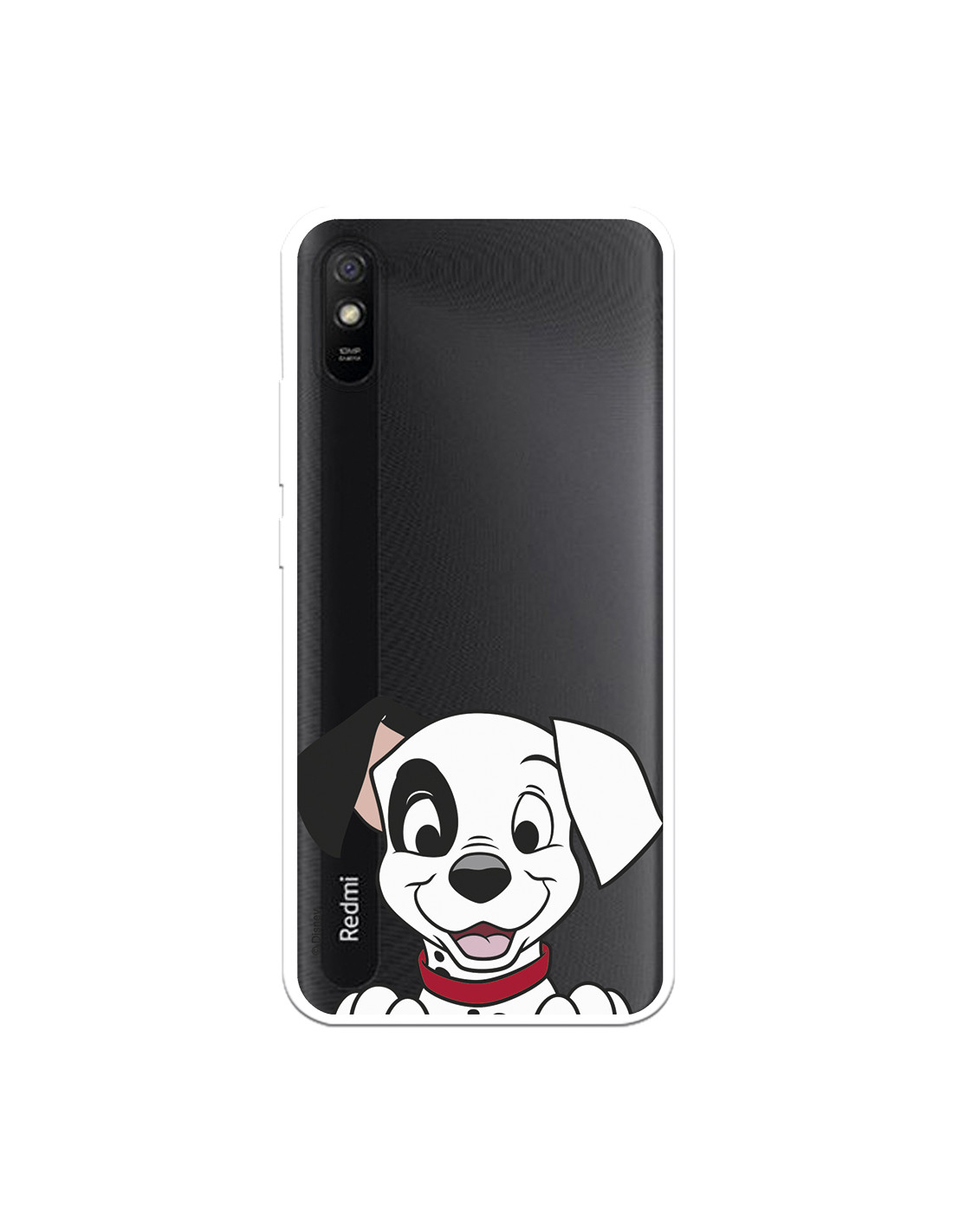 Capa para Xiaomi Redmi 9AT Oficial da Disney Cãozinho Sorridente