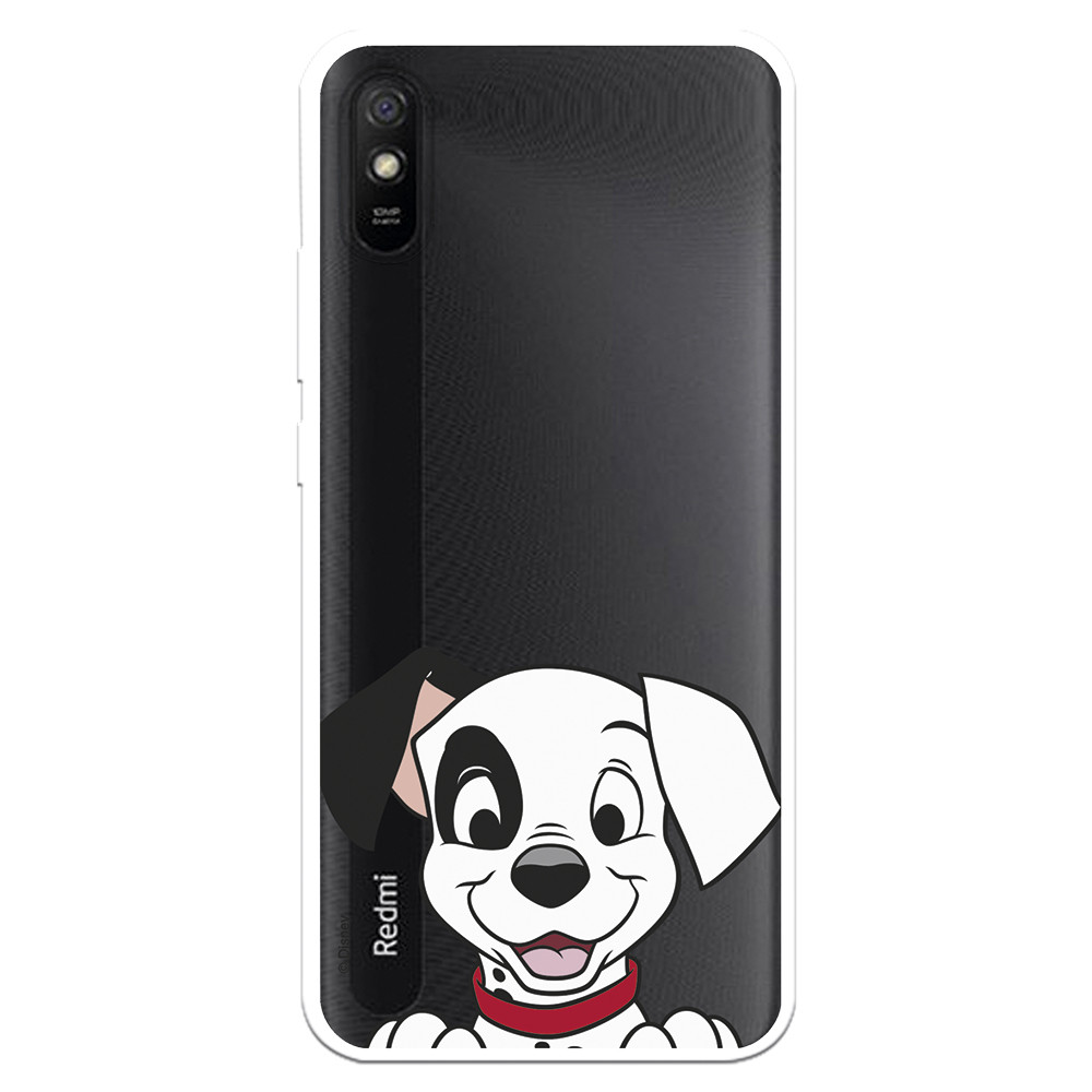 Capa para Xiaomi Redmi 9AT Oficial da Disney Cãozinho Sorridente - 101  Dálmatas