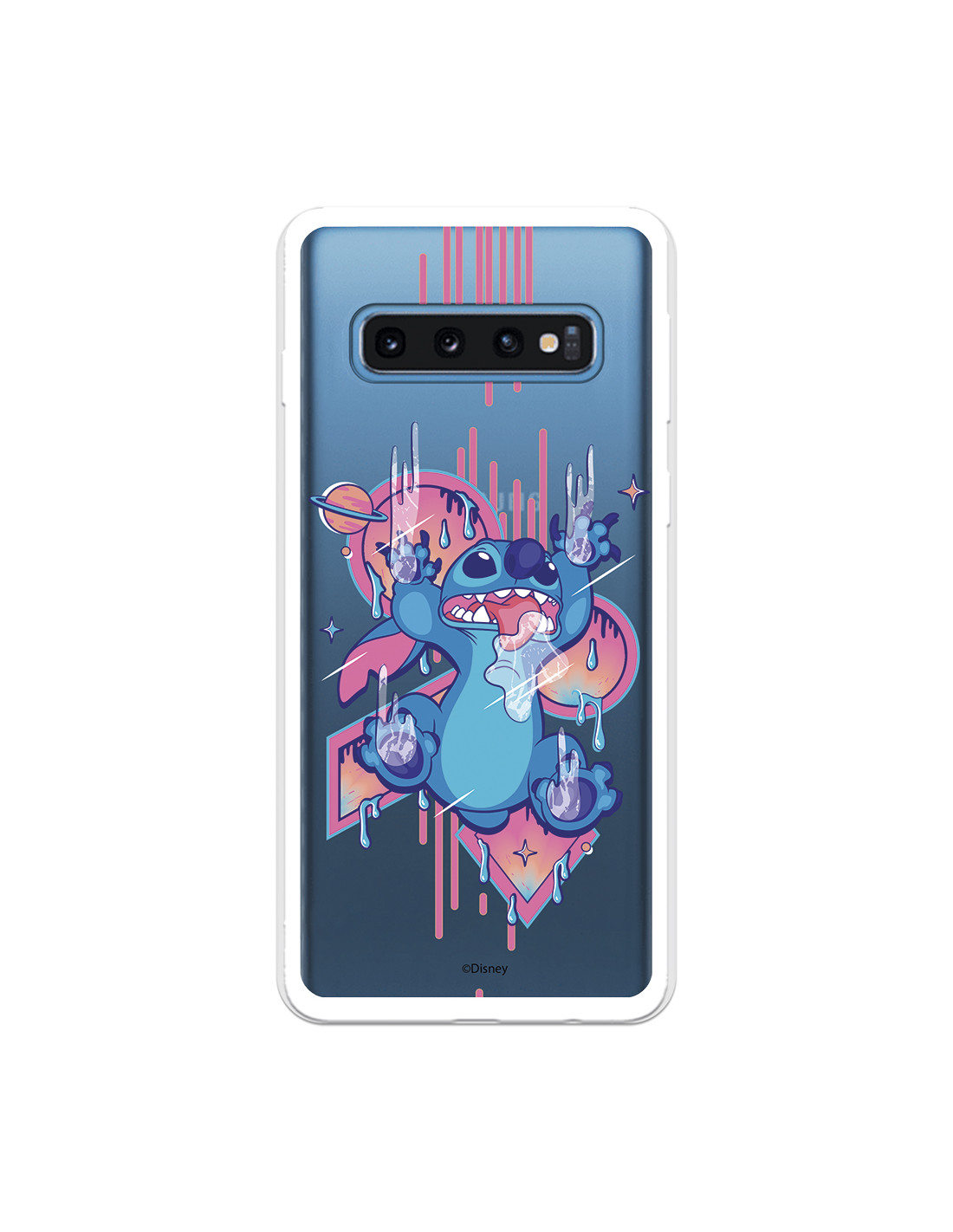Funda para Xiaomi Redmi Note 11S 4G Oficial de Disney Stitch Graffiti -  Lilo & Stitch