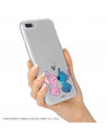Funda para Samsung Galaxy A31 Oficial de Disney Angel & Stitch Beso - Lilo & Stitch