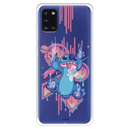 Funda para Samsung Galaxy A31 Oficial de Disney Stitch Graffiti - Lilo & Stitch