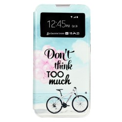 Funda libro Don´t Think Too Much para Huawei Y7 2019