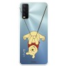 Funda para Vivo Y20S Oficial de Disney Winnie  Columpio - Winnie The Pooh