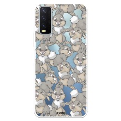 Funda para Vivo Y20S Oficial de Disney Tambor Patrones - Bambi