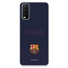 Funda para Vivo Y20S del Barcelona Barsa Fondo Azul - Licencia Oficial FC Barcelona