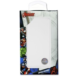 Funda para Xiaomi Redmi Note 9T Oficial de Marvel Capitán América Escudo Transparente - Marvel