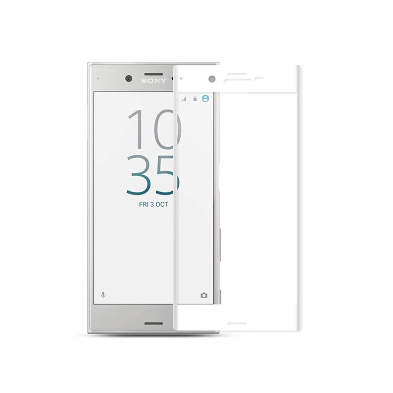 Cristal Templado Completo Blanco para Sony Xperia X